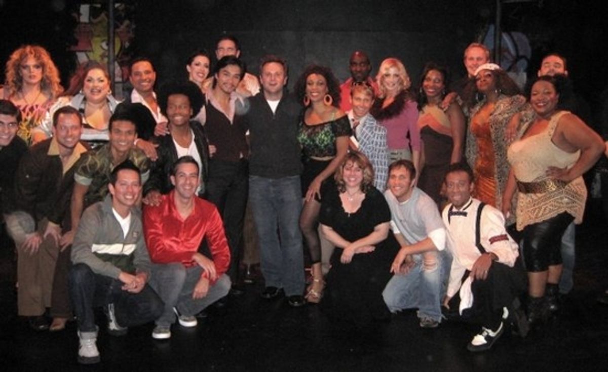 Sam Harris with THE LIFE cast and crew! at 