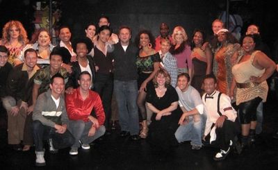 Sam Harris with THE LIFE cast and crew! Photo