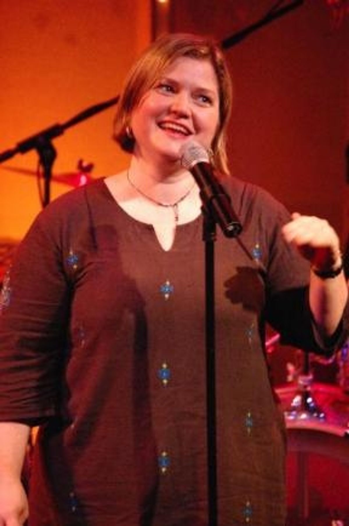 Mary-Mitchell Campbell at ASTEP Holiday Benefit Concert
