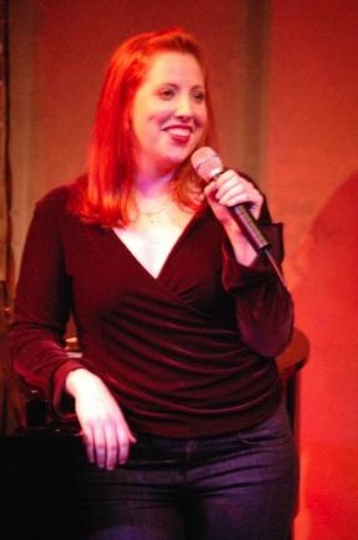 Tory Ross at ASTEP Holiday Benefit Concert