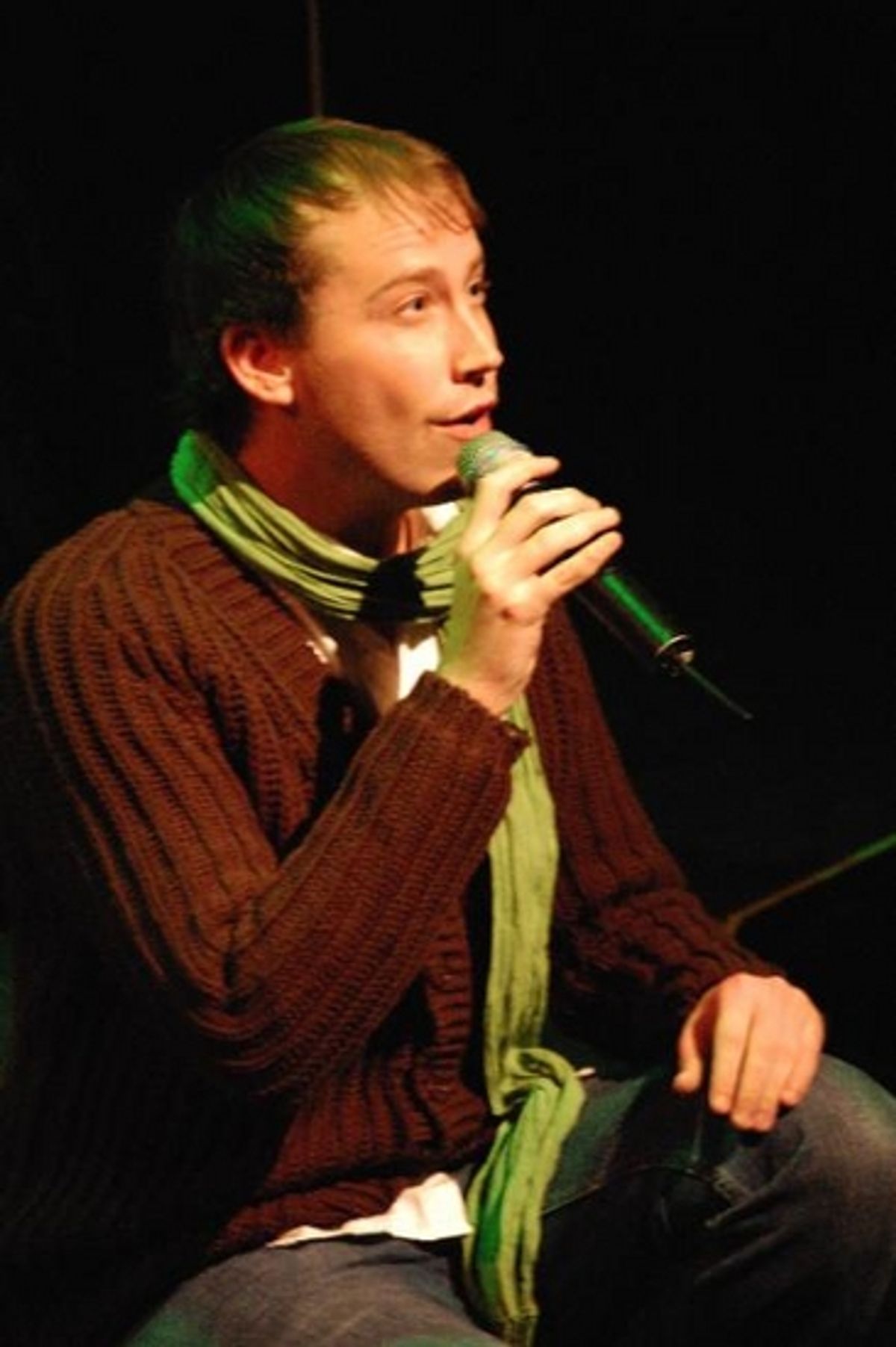 Tyler Maynard at ASTEP Holiday Benefit Concert