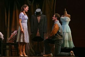 Josefina Scaglione and Matt Cavenaugh Photo