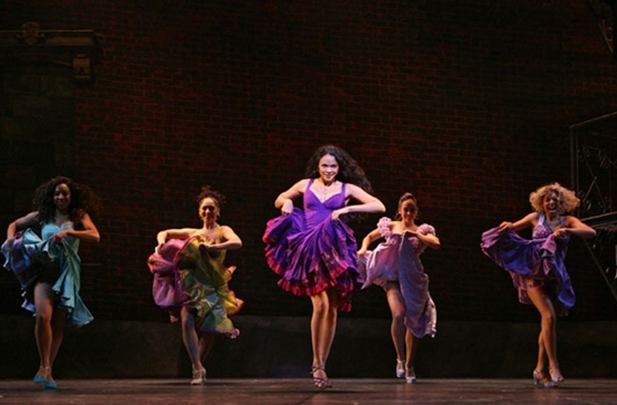 Karen Olivo and the ladies of West Side Story at 