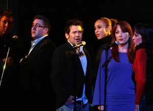 Danny Stiles, Brandon Alameda, Laura Dickinson and Jill Burke @ BroadwayWorld Danny Stiles, Brandon Alameda, Laura Dickinson and Jill Burke Photo