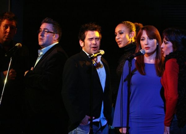 Danny Stiles, Brandon Alameda, Laura Dickinson and Jill Burke  Photo