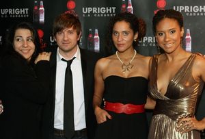 Julie Garnye, Tom Lenk, Talia Theisfield, and Tracie Thoms @ BroadwayWorld Julie Garnye, Tom Lenk, Talia Theisfield, and Tracie Thoms Photo