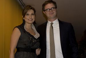 Mariska Hargitay and Rainn Wilson Photo