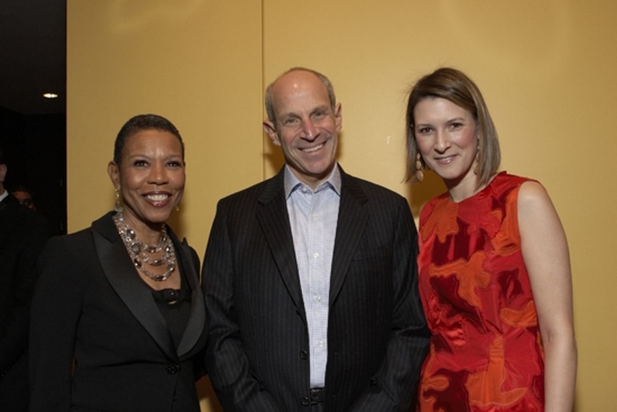 Mary Schmidt Campbell, Jonathan Tisch and Lizzie Tisch at 