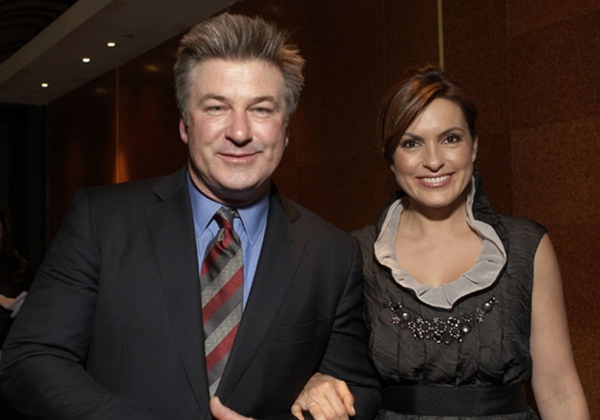 Alec Baldwin and Mariska Hargitay at Tisch School of the Arts 'ON STAGE' Gala