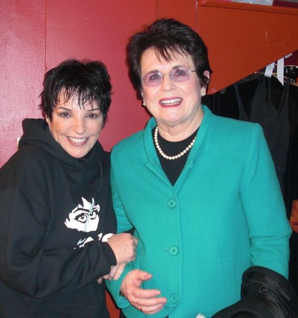 Liza Minnelli and Billy Jean King Photo
