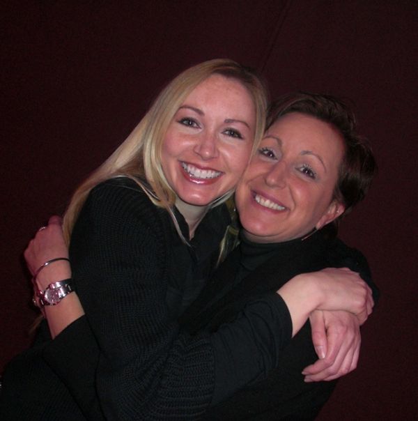 Liza's assistants, Casey Paul and Lisa Zay Photo