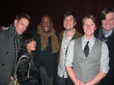 Lewis, Ann Harada, Giles Terera, Stephen Oremus, Justin Bohon and Vincent McHale Photo