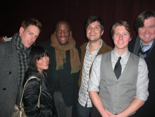 Lewis, Ann Harada, Giles Terera, Stephen Oremus, Justin Bohon and Vincent McHale Photo