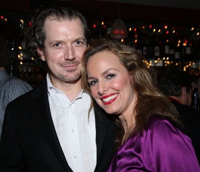 'Roxie' and her real hubby, Gildart Jackson and Melora Hardin Photo