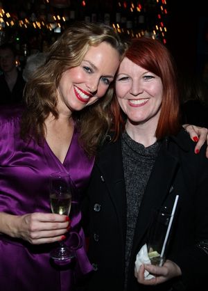 Melora Hardin and Kate Flannery @ BroadwayWorld Melora Hardin and Kate Flannery Photo