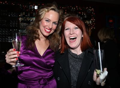 Melora Hardin and Kate Flannery Photo