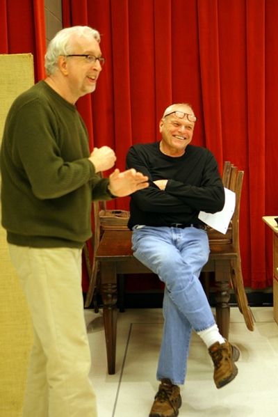 Robert Falls and Brian Dennehy Photo
