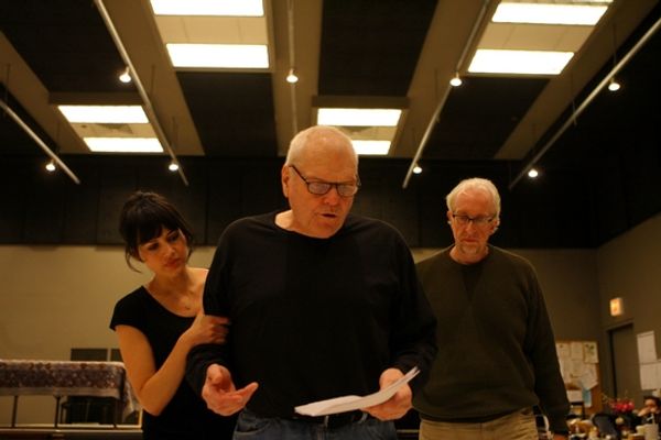 Carla Gugino, Brian Dennehy, and Robert Falls Photo