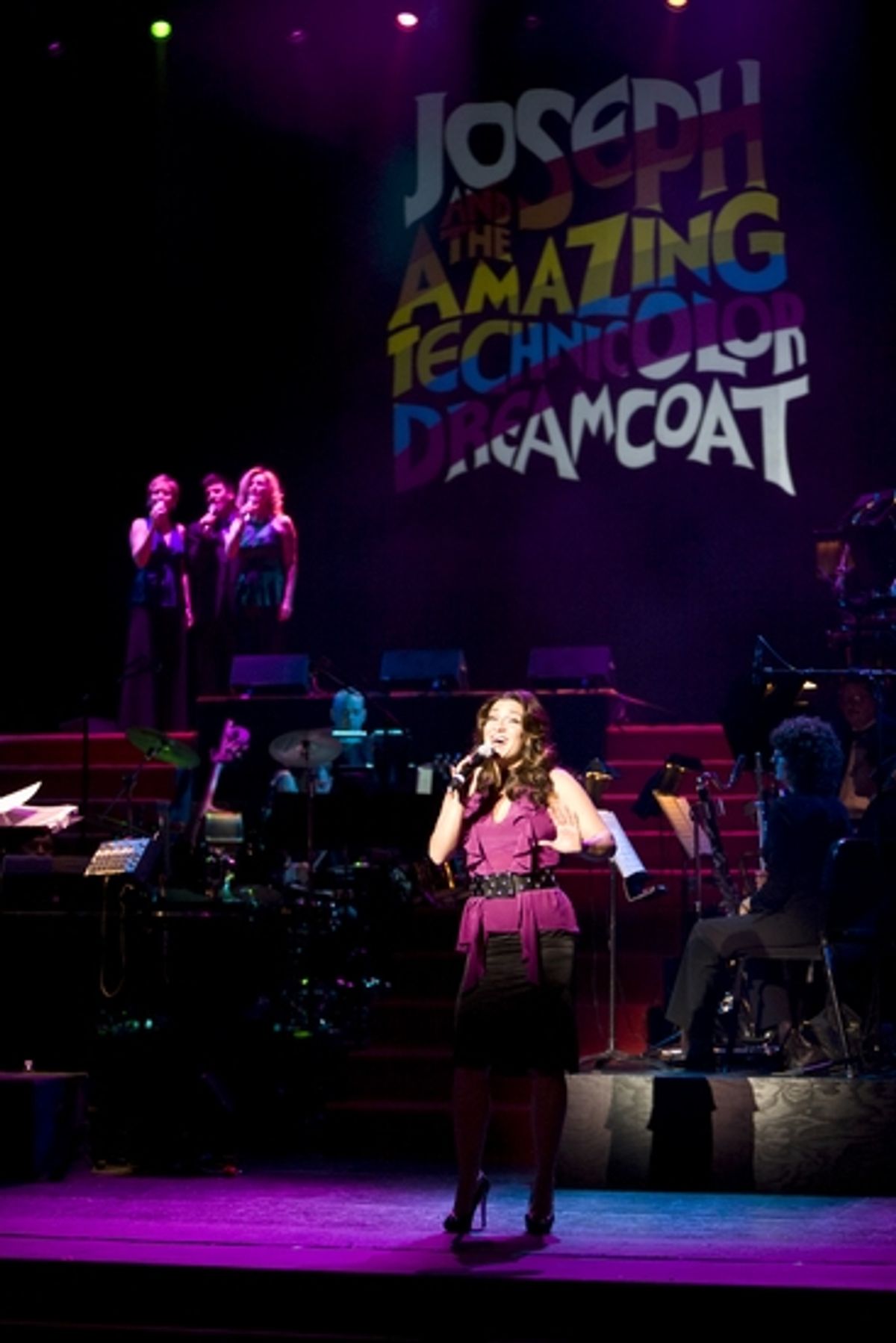 Shoshana Bean, Liz Callaway, David Josefsberg, and Laurie Gayle Stephenson at 