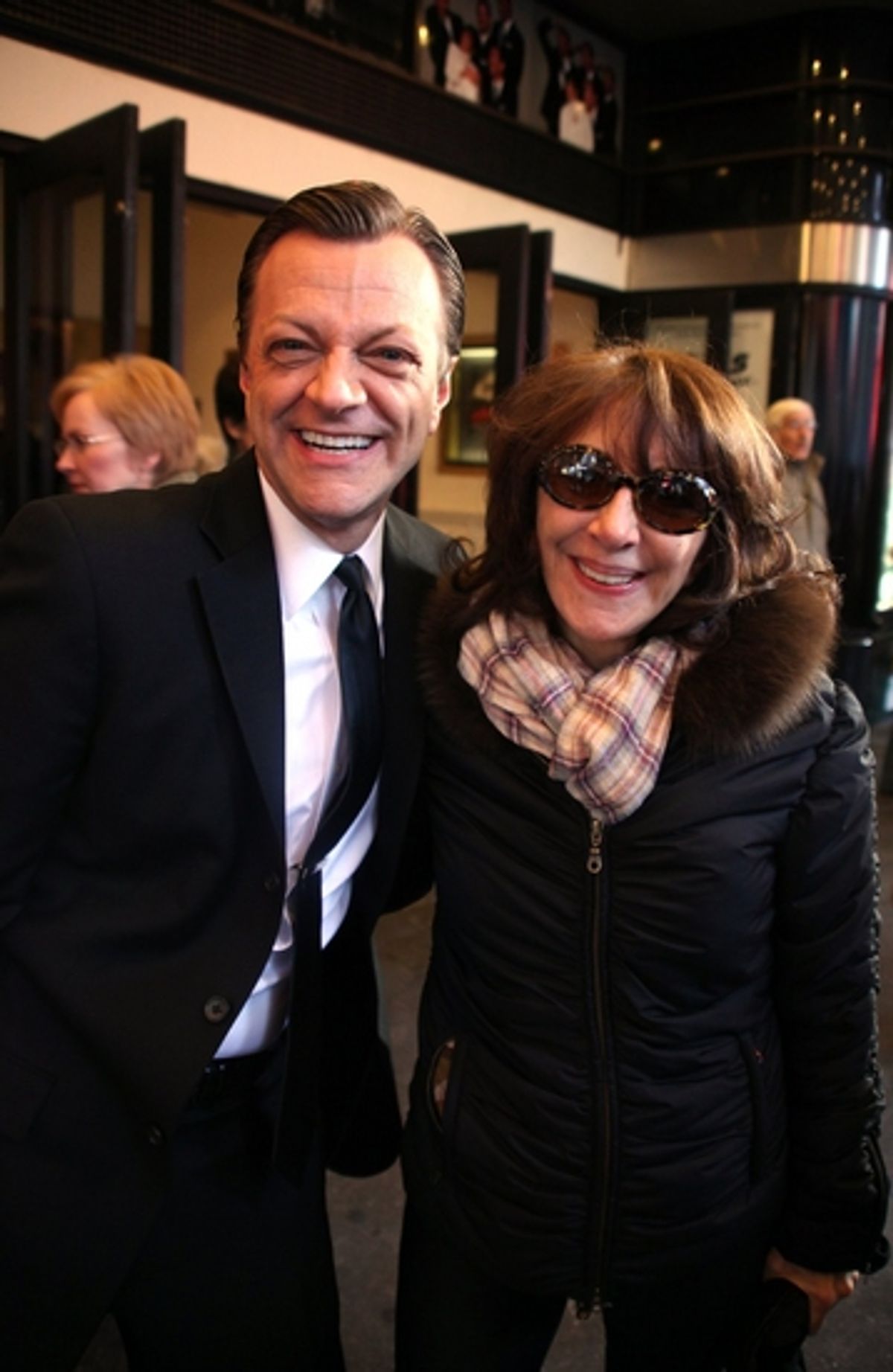 Liza's at the Palace...! Star Jim Caruso and Andrea Martin at 