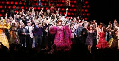 Harvey Fierstein and Hairspray family Photo
