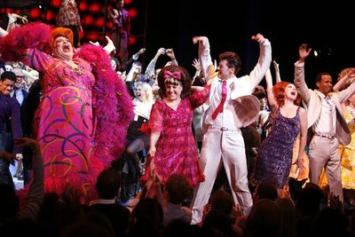 Harvey Fierstein, Marissa Jaret Winokur, Photo
