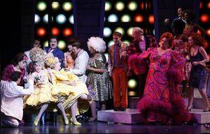 Kate Loprest, Karen Mason, Charlotte Crossley, Harvey Fierstein and the cast Photo