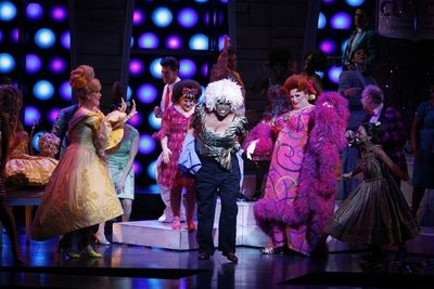Karen Mason, Charlotte Crossley and Harvey Fierstein
 Photo