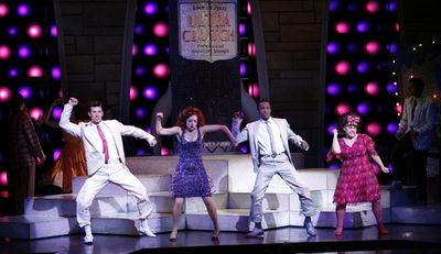 Constantine Rousouli, Niki Scalera, Tevin Campbell and Marissa Jaret Winokur Photo