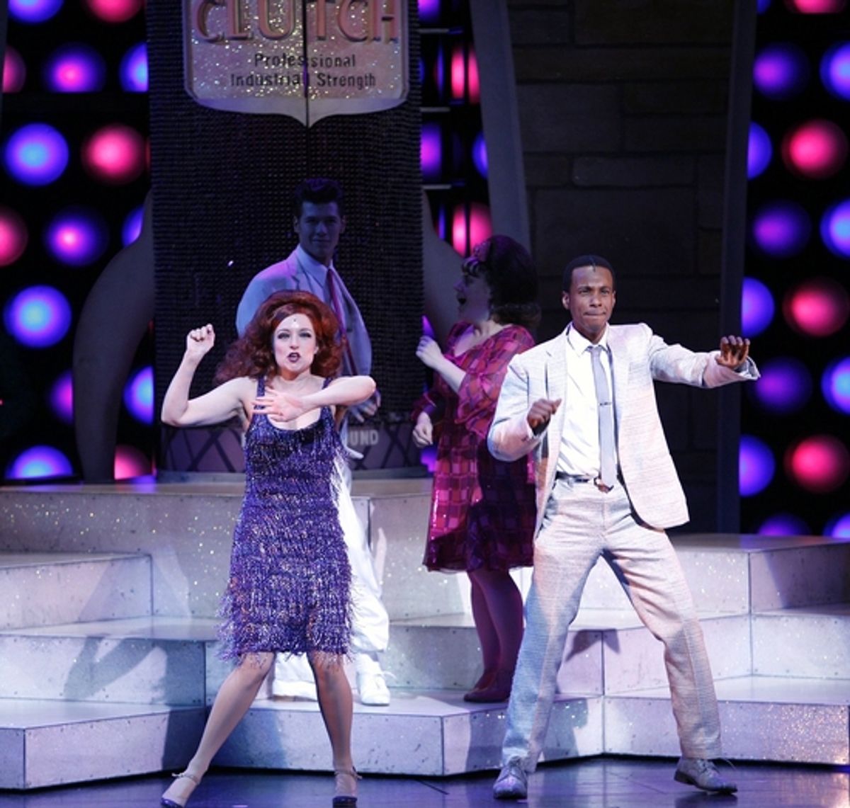 Niki Scalera and Tevin Campbell at 