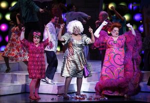 Marissa Jaret Winokur, Charlotte Crossley and Harvey Fierstein Photo