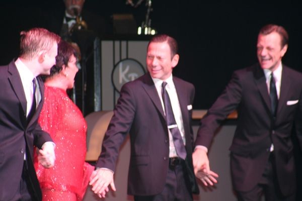 Johnny Rodgers, Liza Minnelli, Cortes Alexander and Jim Caruso Photo