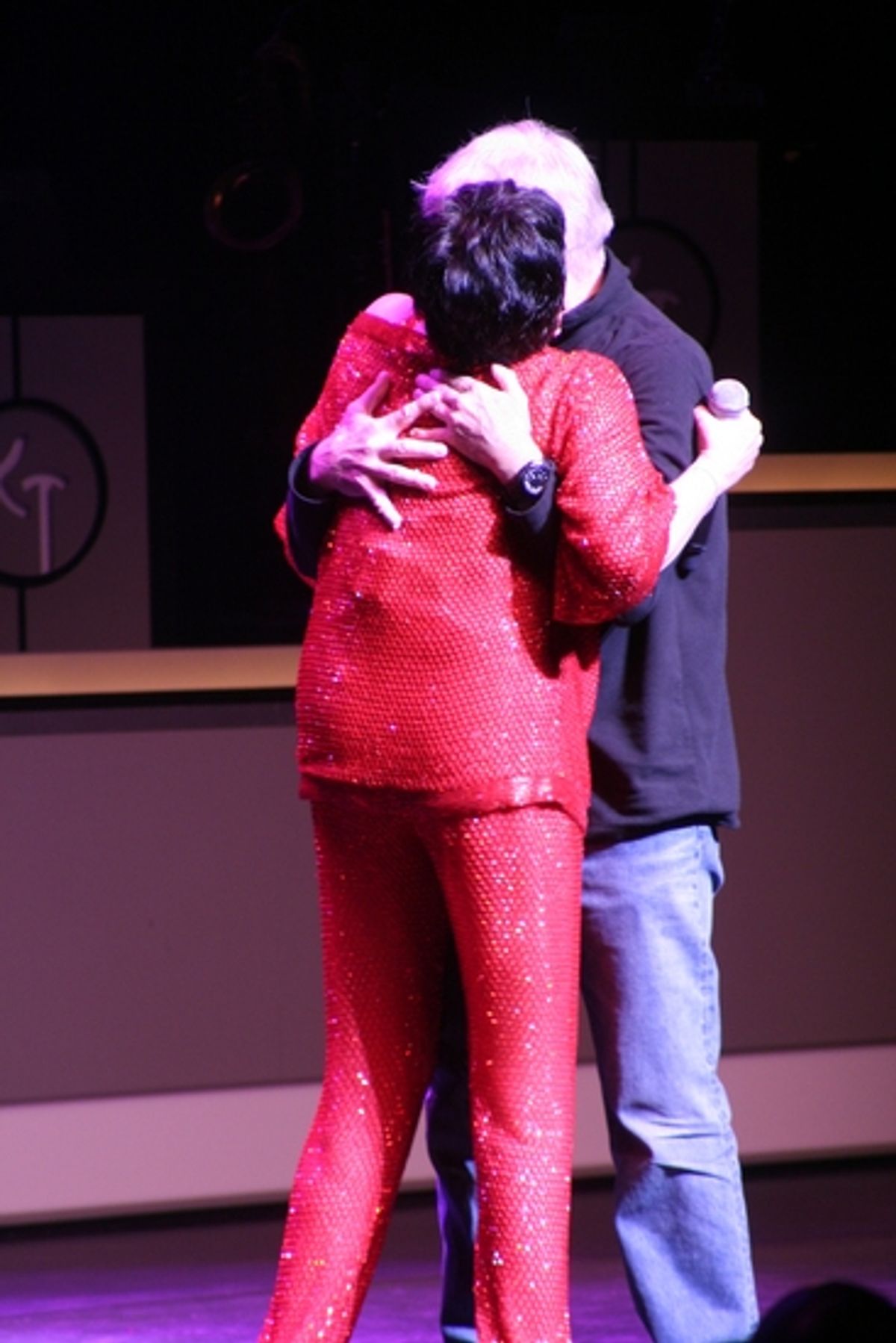 Liza Minnelli and Ron Lewis at 