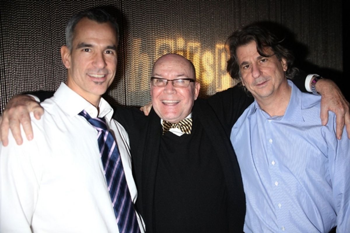 Jerry Mitchell, Jack O'Brien and David Rockwell at 
