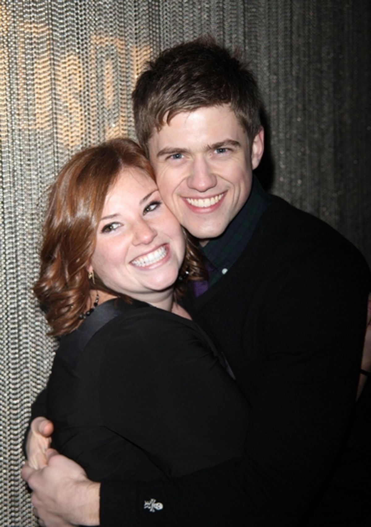 Shannon Durig and Aaron Tveit at 