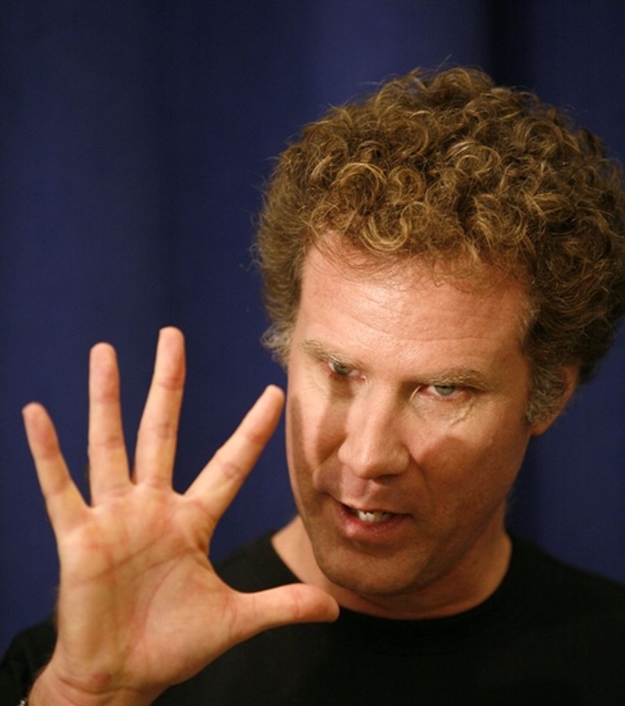 Photo Coverage: Will Ferrell's 'You're Welcome America' Meets the Press Image