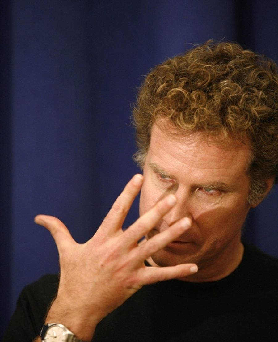 Photo Coverage: Will Ferrell's 'You're Welcome America' Meets the Press Image