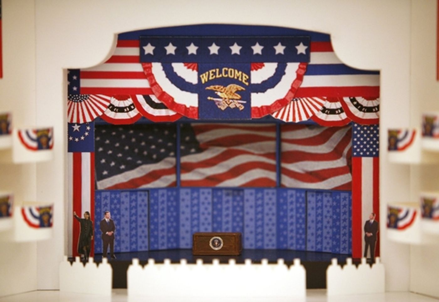 Photo Coverage: Will Ferrell's 'You're Welcome America' Meets the Press  Image