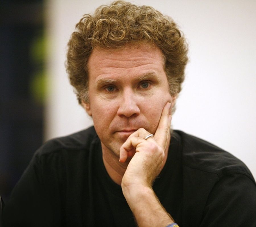 Photo Coverage: Will Ferrell's 'You're Welcome America' Meets the Press Image