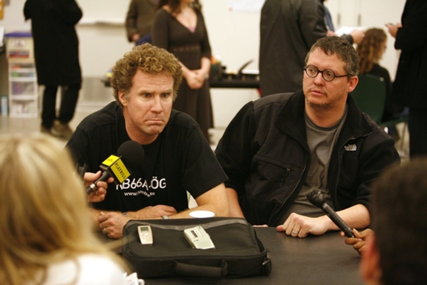 Photo Coverage: Will Ferrell's 'You're Welcome America' Meets the Press  Image