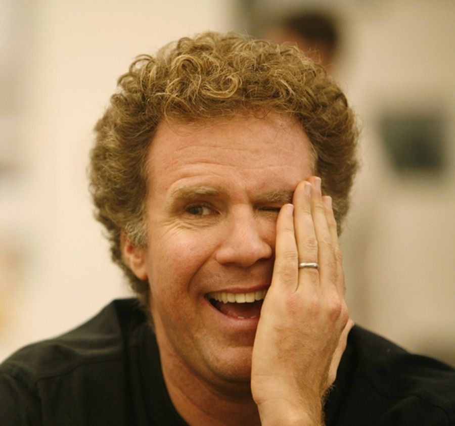 Photo Coverage: Will Ferrell's 'You're Welcome America' Meets the Press Image