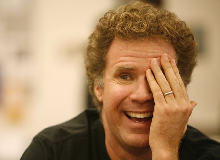 Photo Coverage: Will Ferrell's 'You're Welcome America' Meets the Press Image