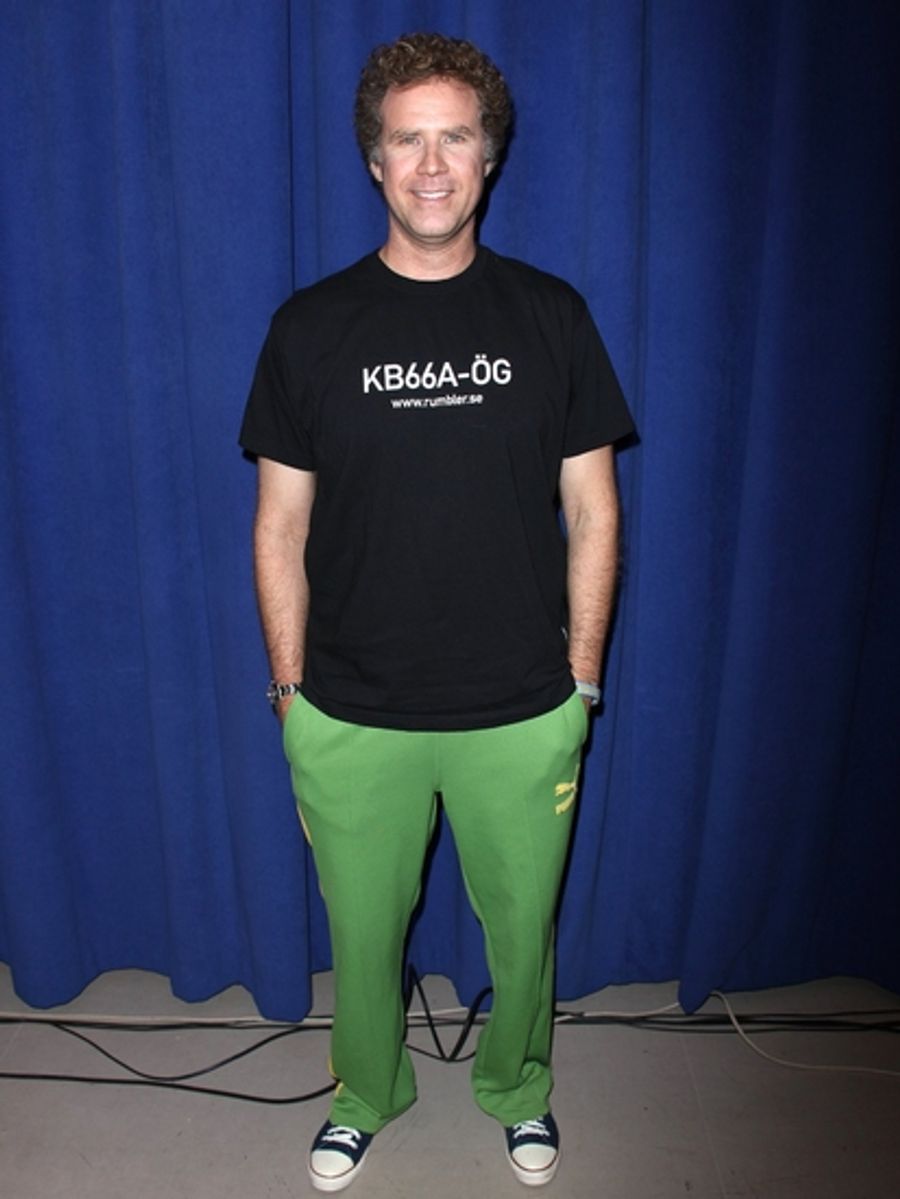 Photo Coverage: Will Ferrell's 'You're Welcome America' Meets the Press Image