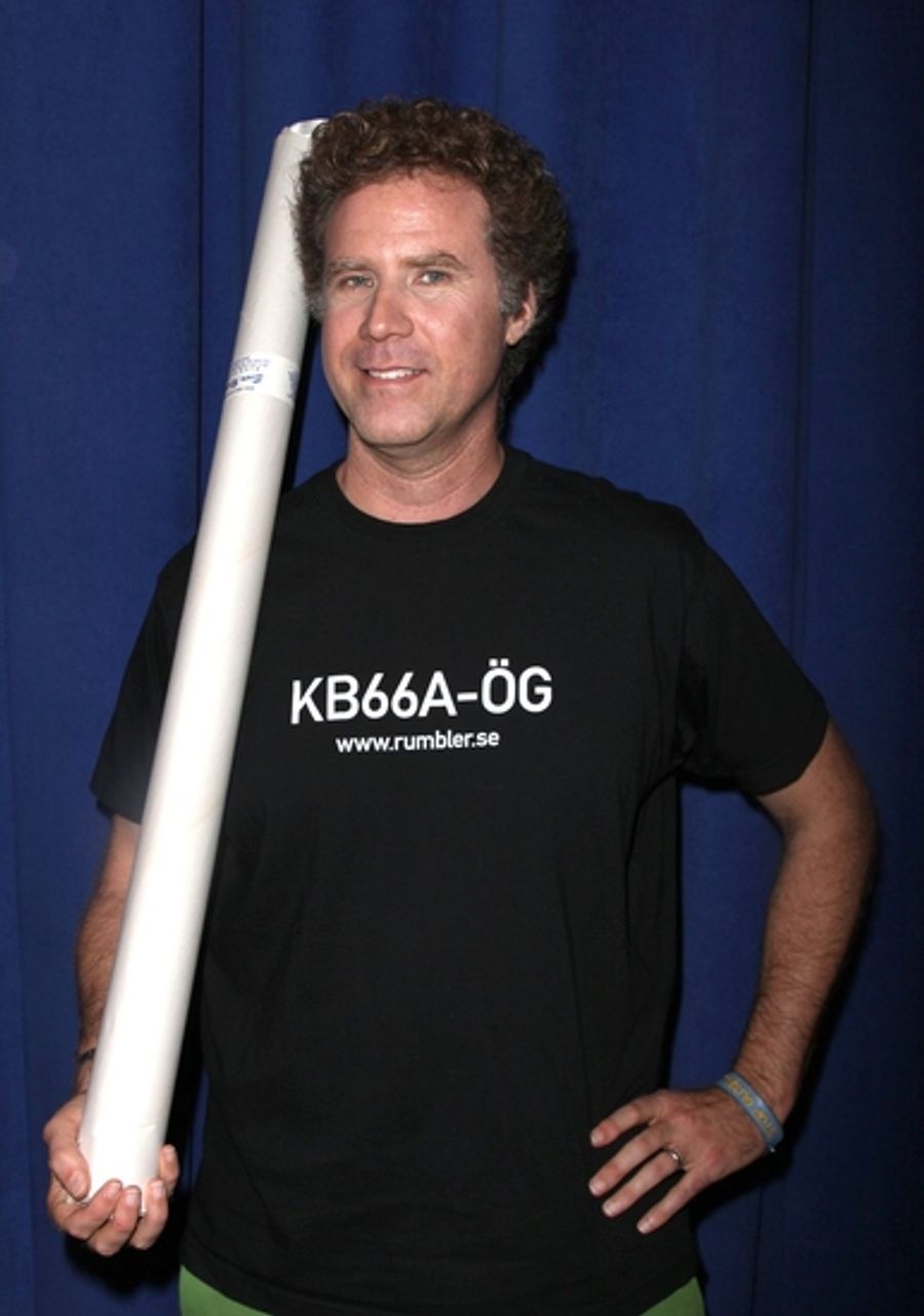 Photo Coverage: Will Ferrell's 'You're Welcome America' Meets the Press Image
