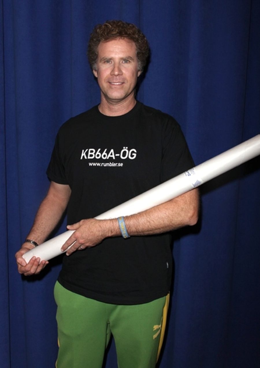 Photo Coverage: Will Ferrell's 'You're Welcome America' Meets the Press Image