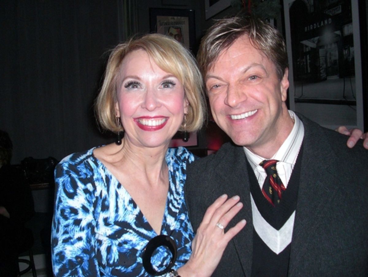 Julie Halston and Jim Caruso at 