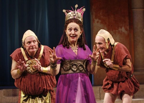 Richard Doyle, Lori Larsen and Hal Landon Jr. Photo