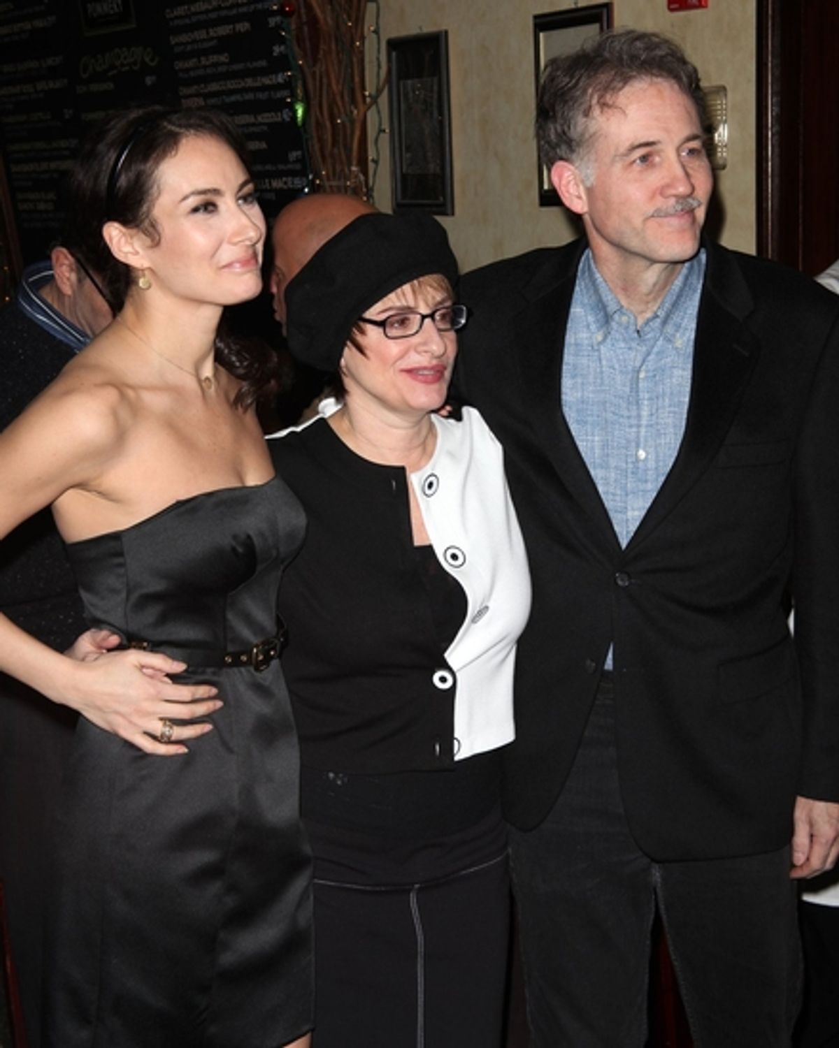 Laura Benanti, Patti LuPone and Boyd Gaines
 at 