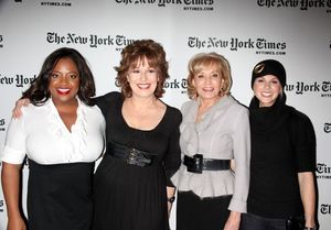 Sherri Shepherd, Joy Behar, Sherri Shepherd, Elisabeth Hasselbeck
@ BroadwayWorld Sherri Shepherd, Joy Behar, Sherri Shepherd, Elisabeth Hasselbeck
Photo