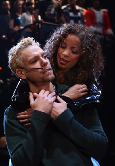Adam Pascal and Lexi Lawson Photo